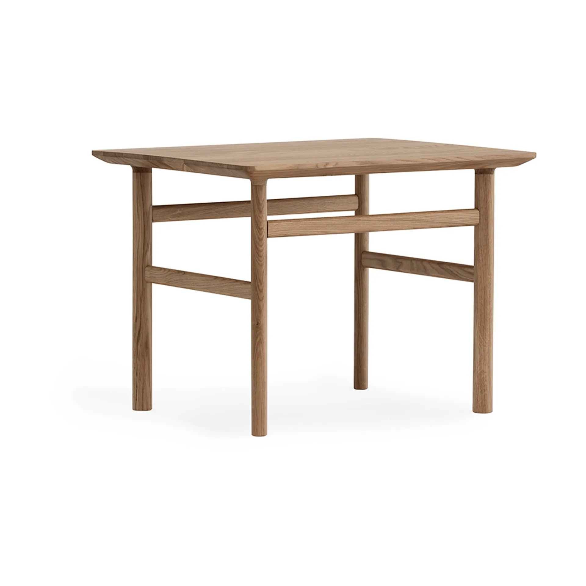 Mesa de centro Grow, Roble lacado transparente, small Normann Copenhagen