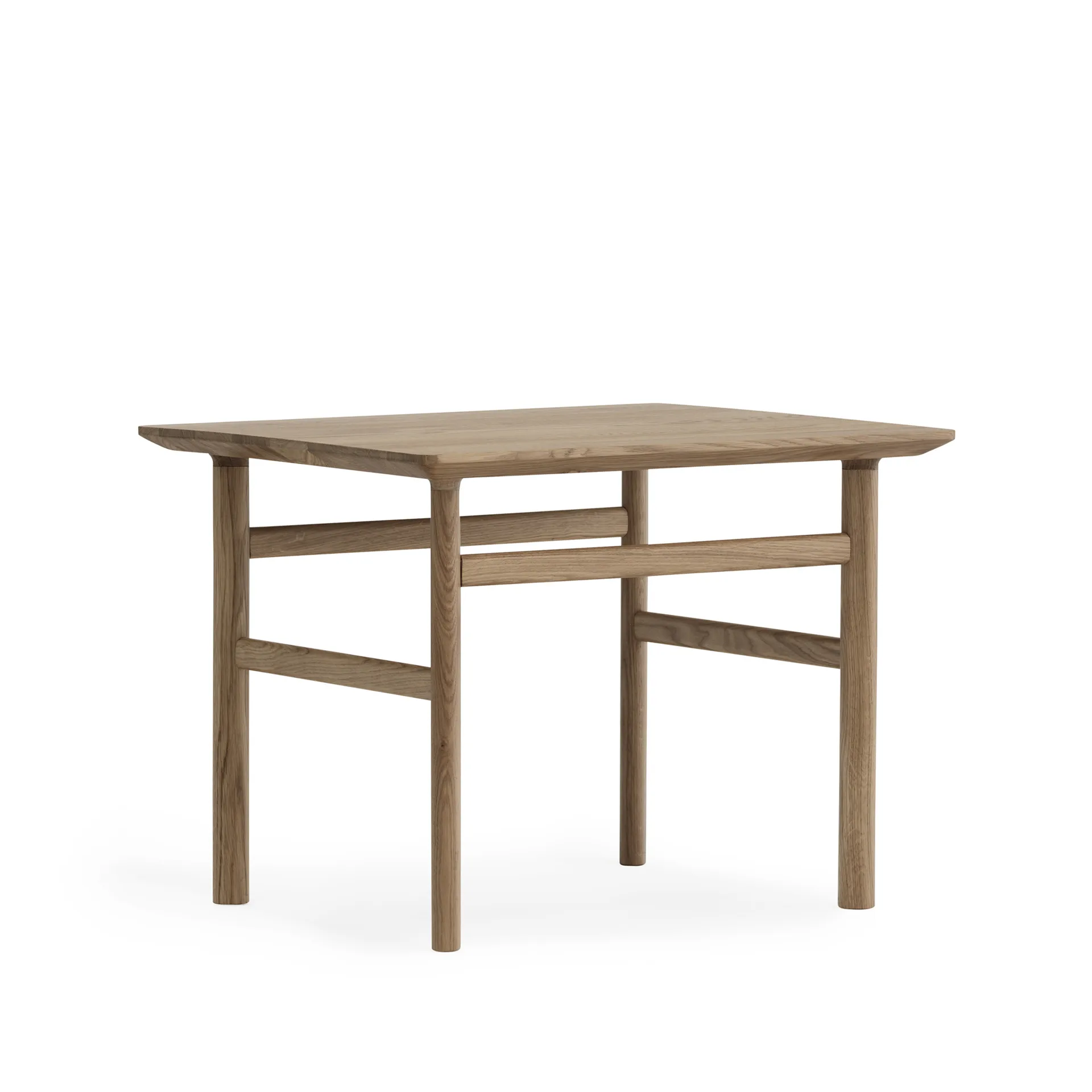 Mesa de centro Grow, Roble lacado transparente, small Normann Copenhagen