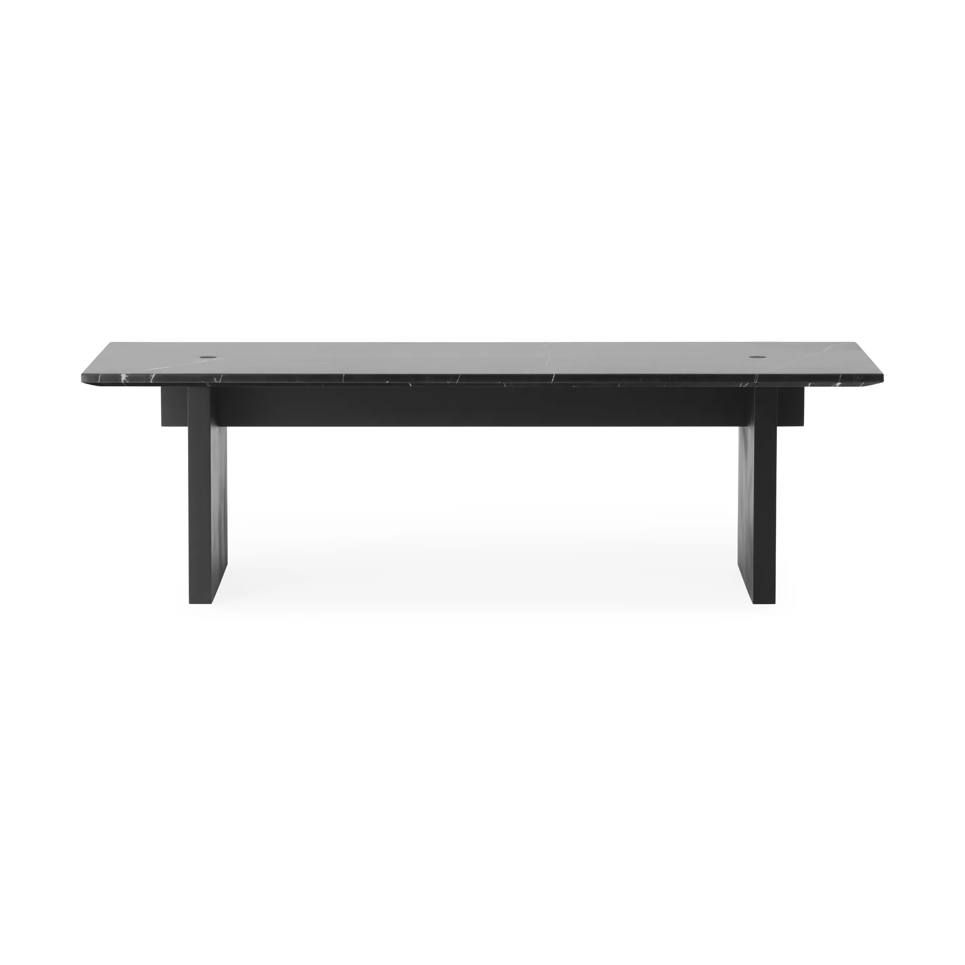 Mesa de centro Solid Table 130x38,5x40 cm, Black Normann Copenhagen