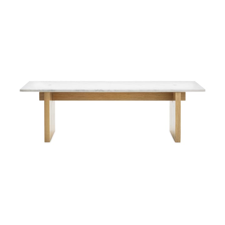Mesa de centro Solid Table 130x38,5x40 cm - White - Normann Copenhagen