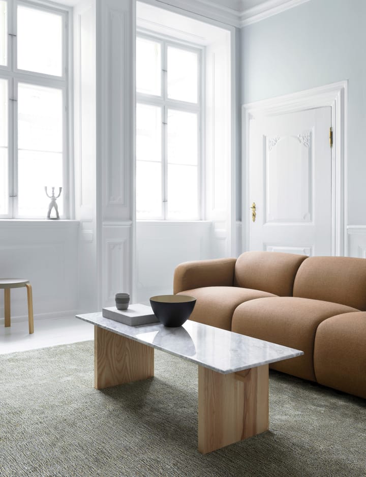 Mesa de centro Solid Table 130x38,5x40 cm - White - Normann Copenhagen