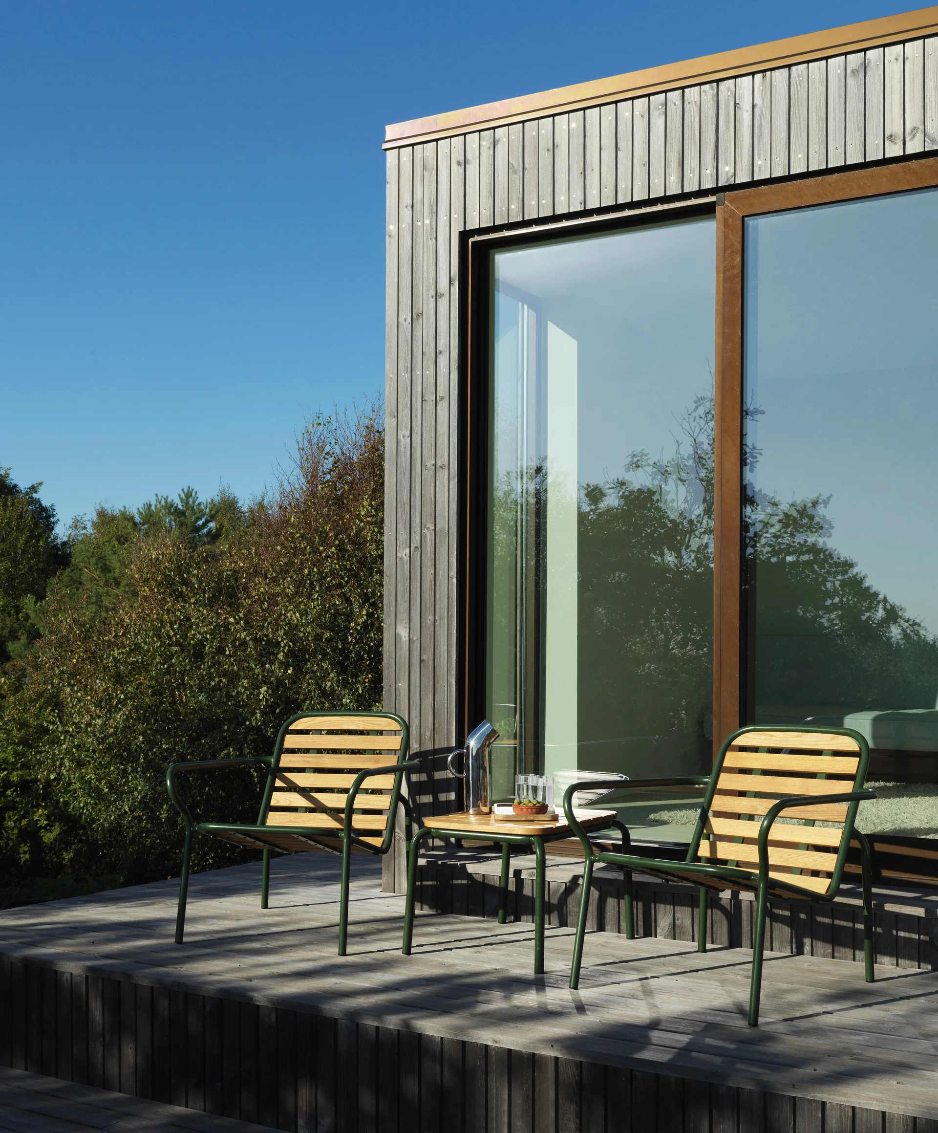 Mesa de centro Vig Robinia 55x45 cm, Green Normann Copenhagen