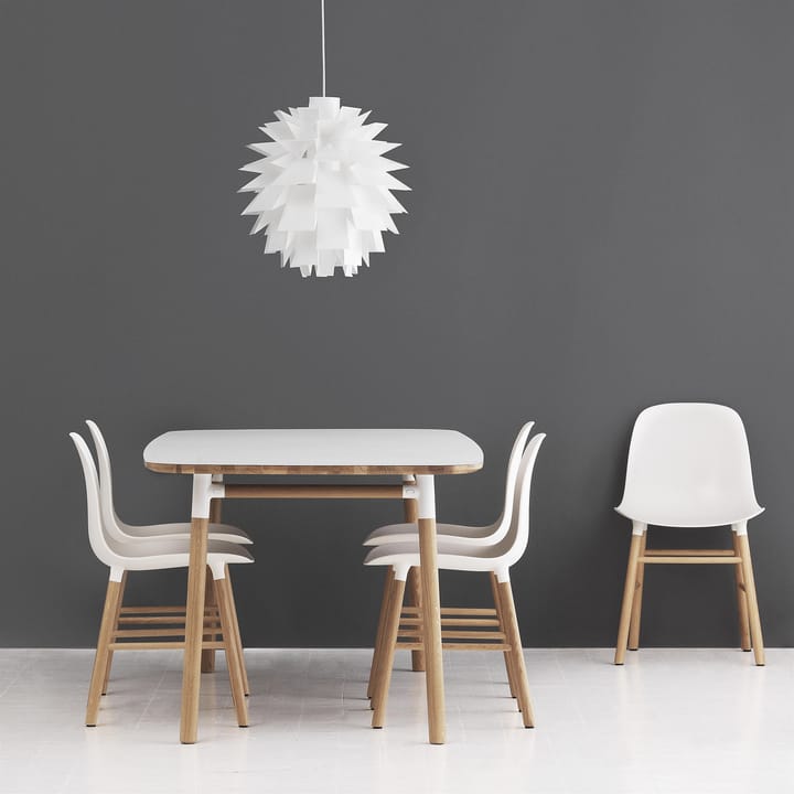 Mesa Form 95x200 cm, Blanco Normann Copenhagen