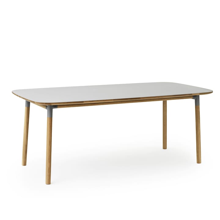 Mesa Form 95x200 cm - Gris - Normann Copenhagen