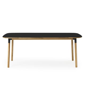 Mesa Form 95x200 cm - Negro - Normann Copenhagen