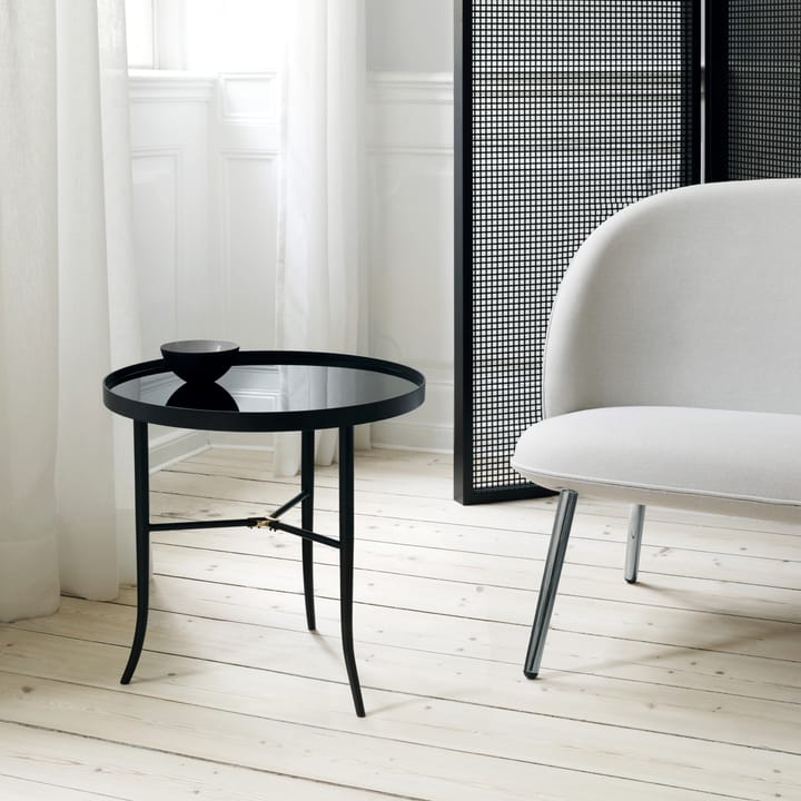 Mesa Lug Ø50 cm, negro Normann Copenhagen