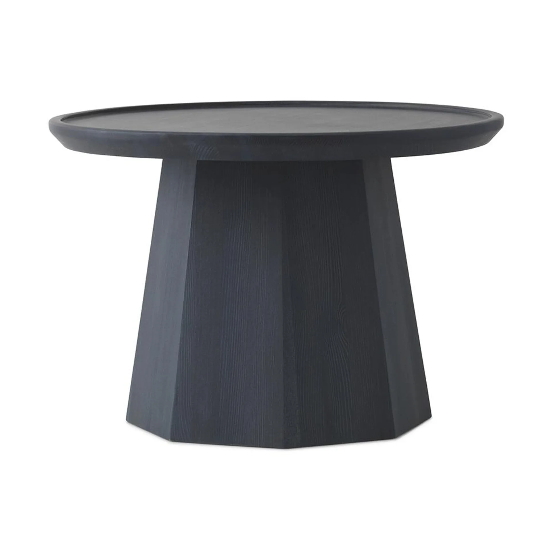 Mesa Pine table large Ø65 cm H: 44,5 cm, Dark Blue Normann Copenhagen