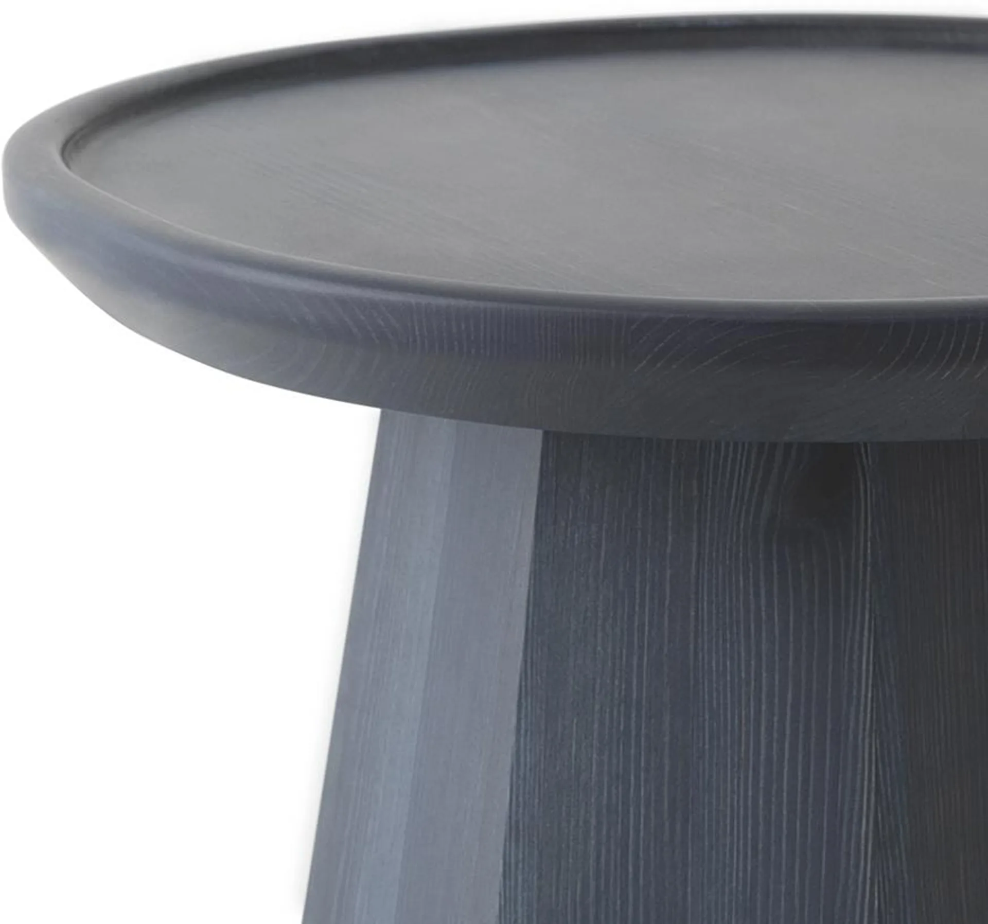 Mesa Pine table large Ø65 cm H: 44,5 cm, Dark Blue Normann Copenhagen