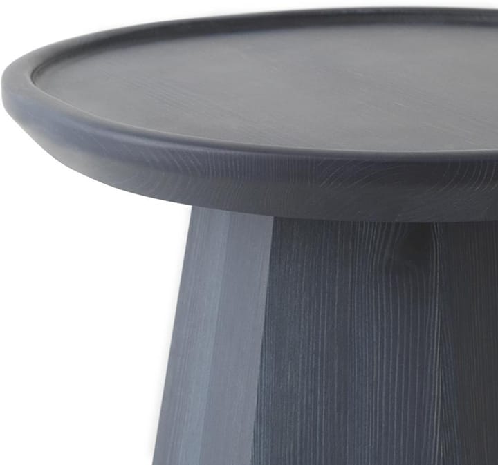 Mesa Pine table large Ø65 cm H: 44,5 cm, Dark Blue Normann Copenhagen