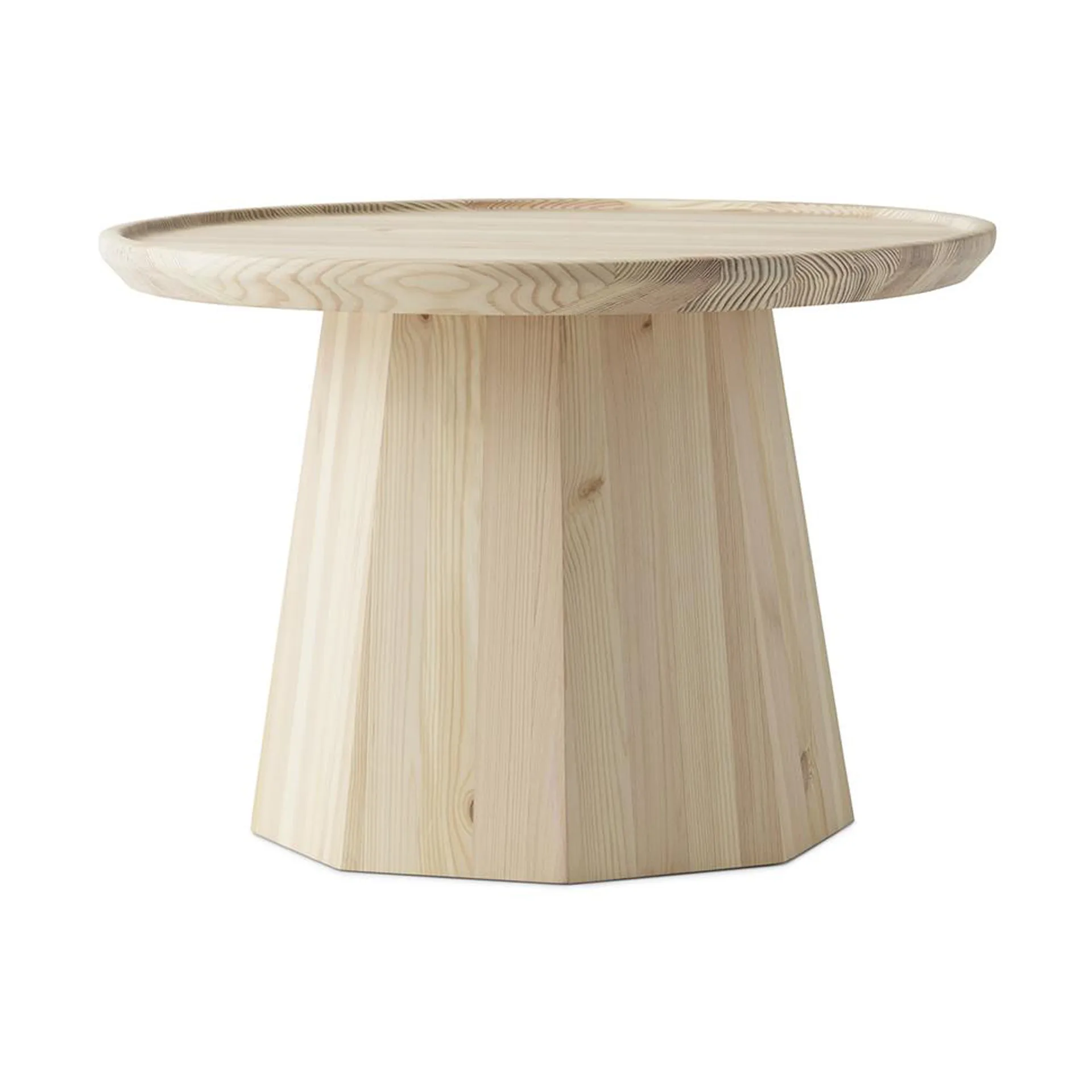 Mesa Pine table large Ø65 cm H: 44,5 cm, Pine Normann Copenhagen