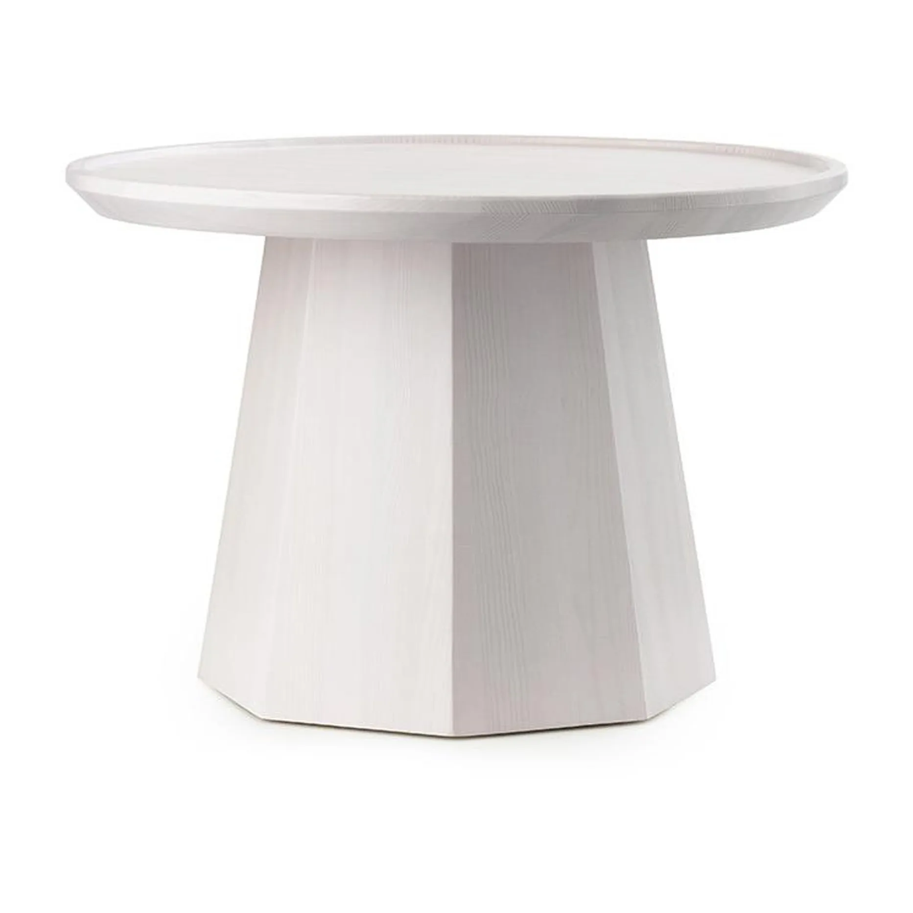 Mesa Pine table large Ø65 cm H: 44,5 cm, Rose Normann Copenhagen