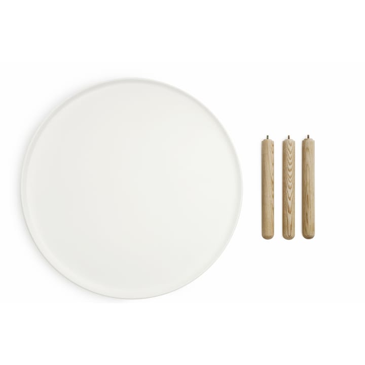 Mesa Tablo, blanco-fresno, pequeña Normann Copenhagen