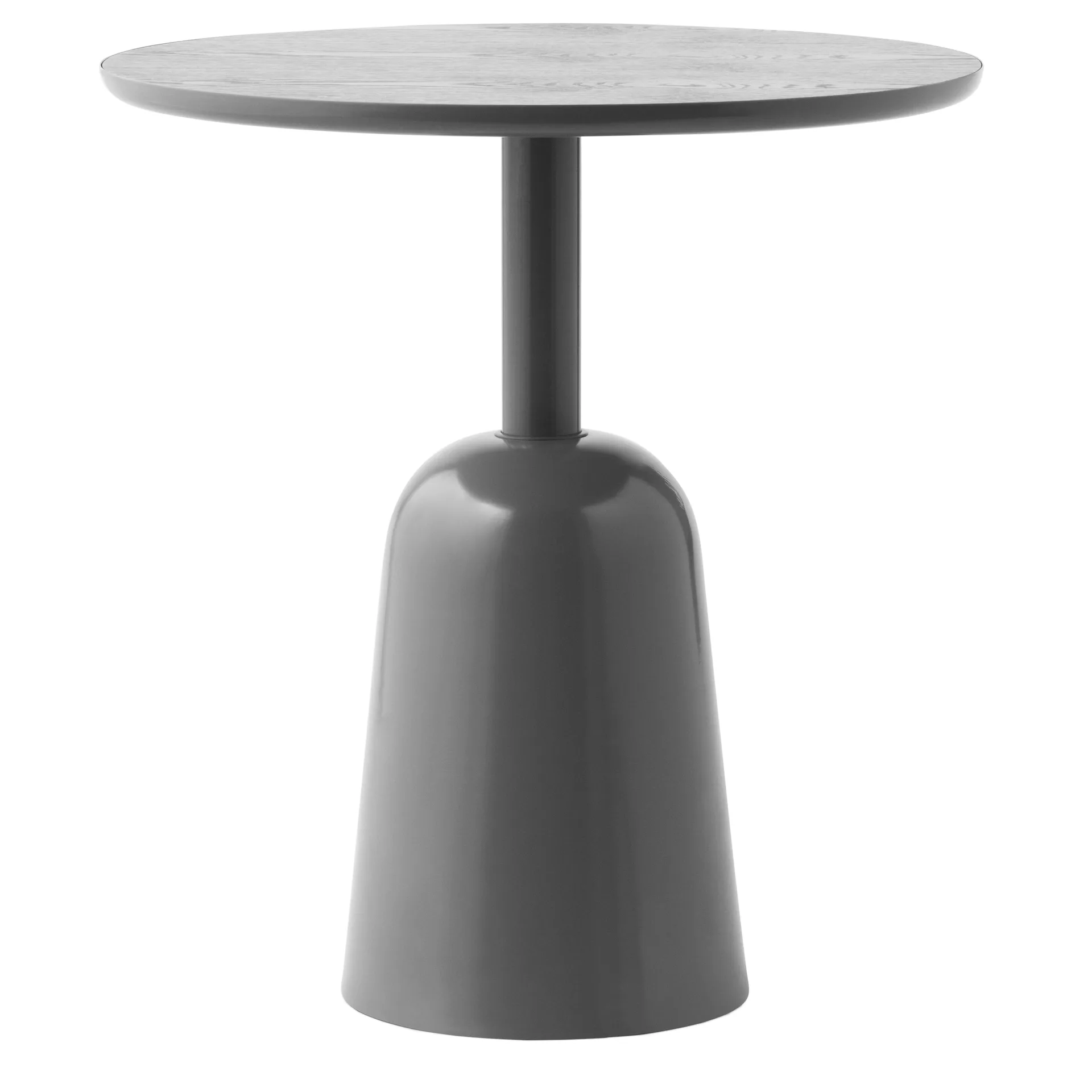 Mesa Turn ajustable Ø55 cm, gris Normann Copenhagen