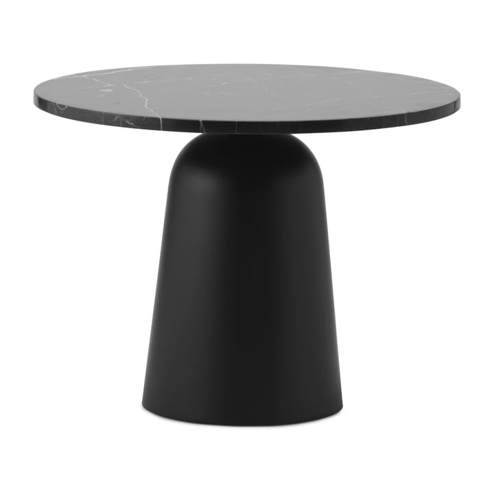 Mesa Turn ajustable Ø55 cm - mármol negro - Normann Copenhagen