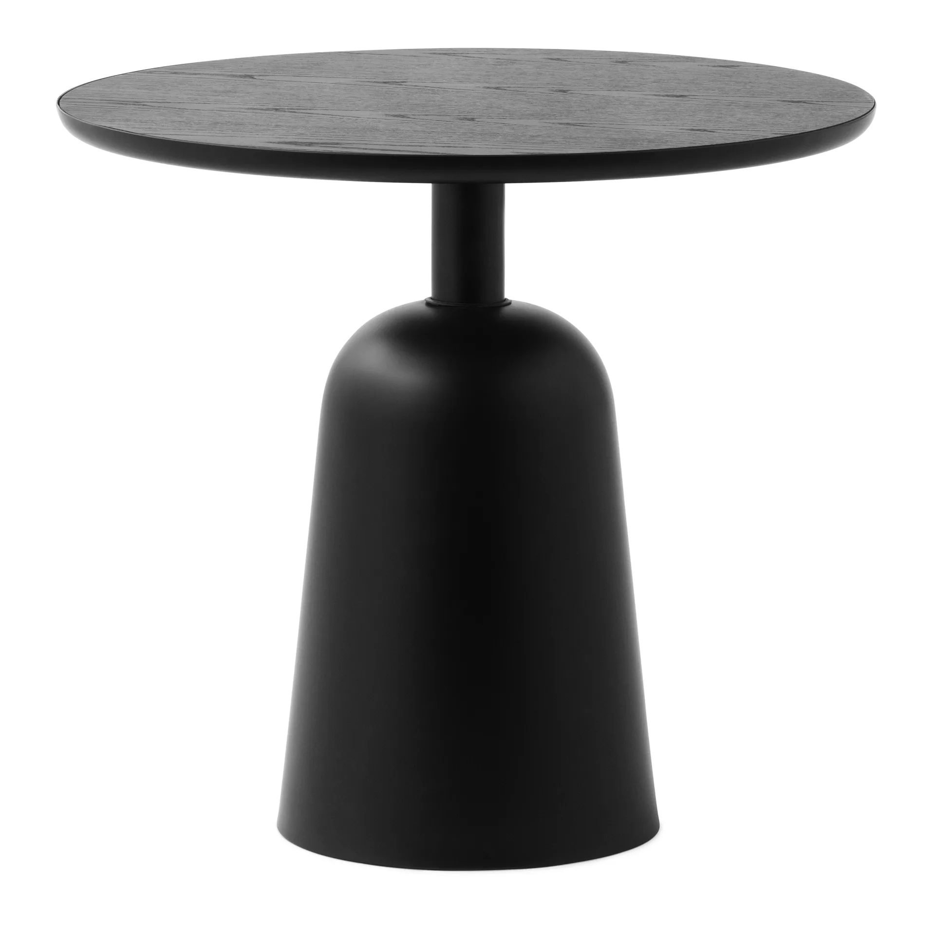 Mesa Turn ajustable Ø55 cm, negro Normann Copenhagen