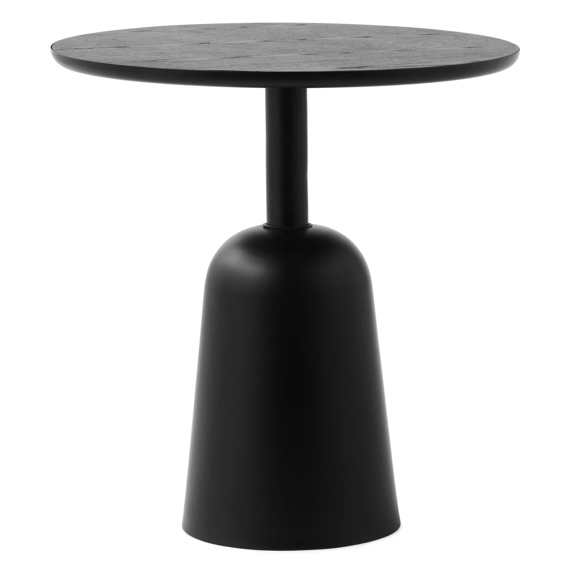 Mesa Turn ajustable Ø55 cm, negro Normann Copenhagen