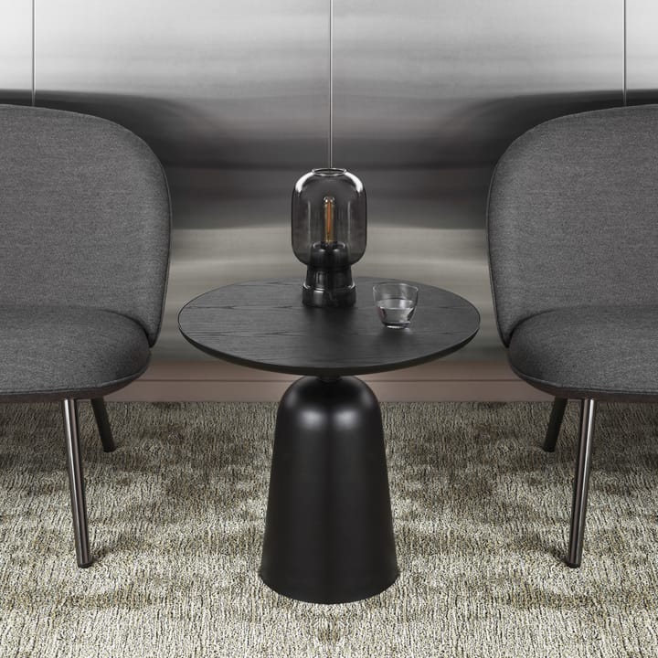 Mesa Turn ajustable Ø55 cm, negro Normann Copenhagen