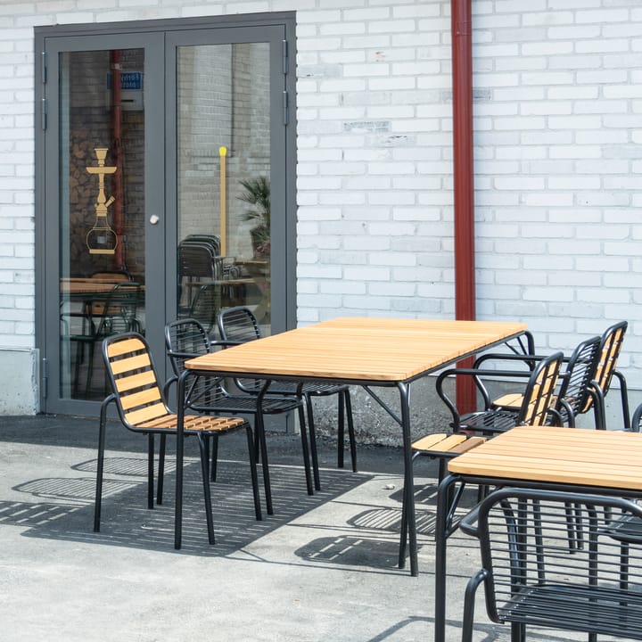 Mesa Vig Robinia 90x200 cm, Black Normann Copenhagen