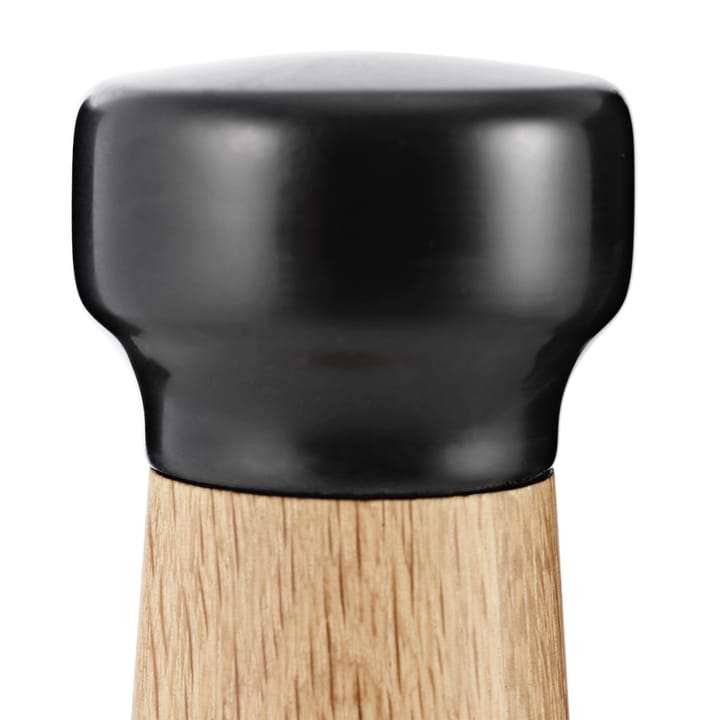 Molinillo de pimienta Craft roble-mármol negro, pequeño Normann Copenhagen