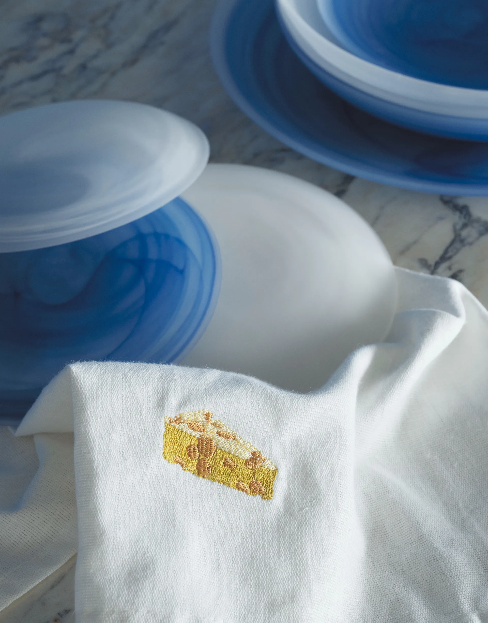 Paño de cocina Yummy 50x70 cm, Cheese Normann Copenhagen