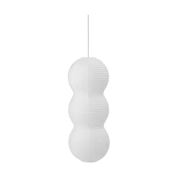 Pantalla de lámpara Puff Multitude 23x60 cm - Blanco - Normann Copenhagen