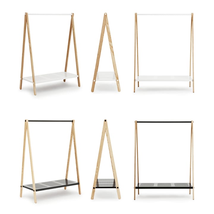 Perchero para ropa Toj, White, base de fresno Normann Copenhagen