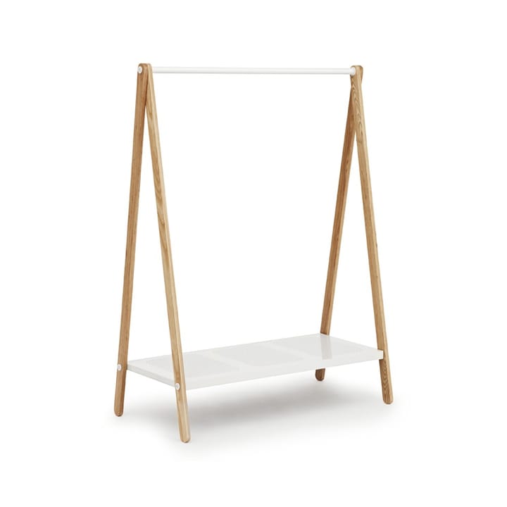 Perchero para ropa Toj - White, base de fresno - Normann Copenhagen