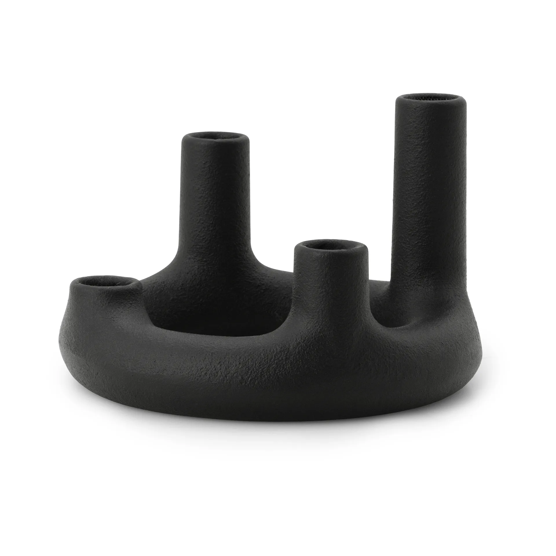 Portavelas Trin, Negro, Ø17,7x11,8 cm Normann Copenhagen