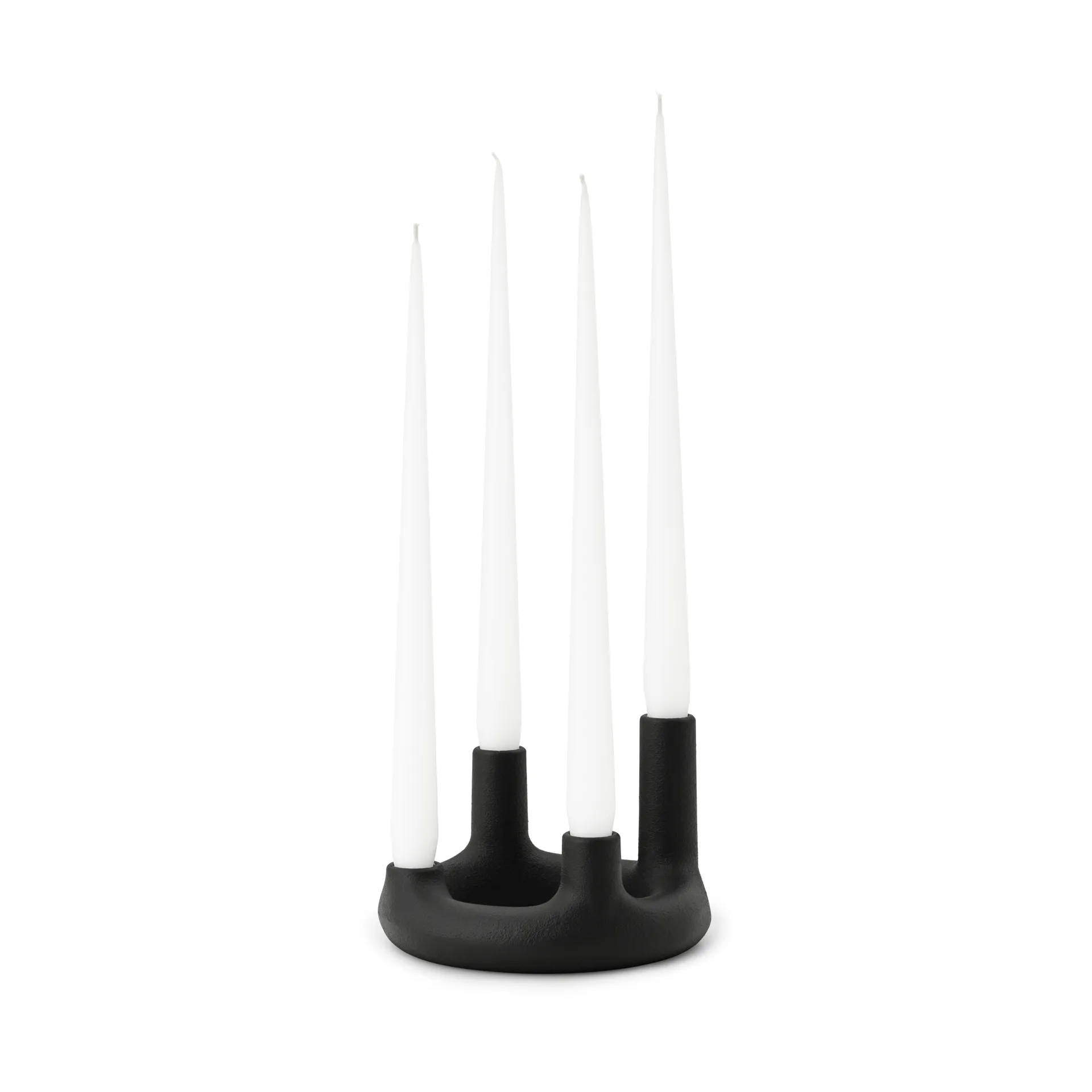 Portavelas Trin, Negro, Ø17,7x11,8 cm Normann Copenhagen