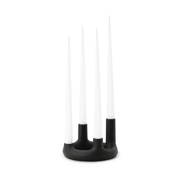 Portavelas Trin - Negro, Ø17,7x11,8 cm - Normann Copenhagen
