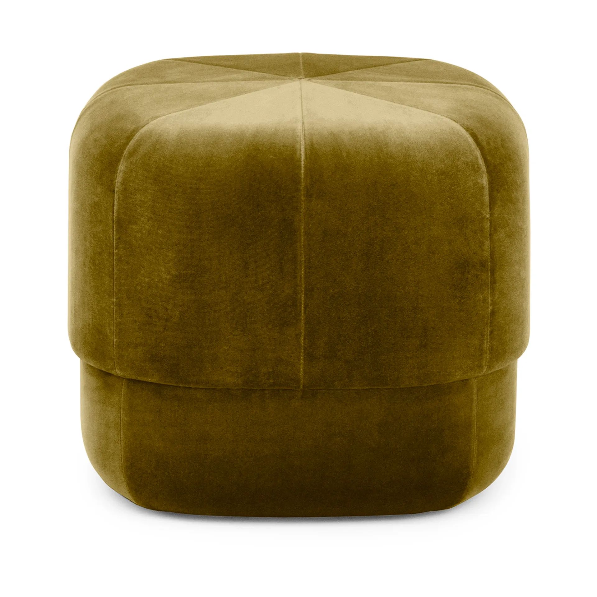 Puf Circus, Velour moss green, small Normann Copenhagen