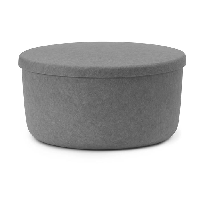 Puf Hide Storage grande - Gris - Normann Copenhagen