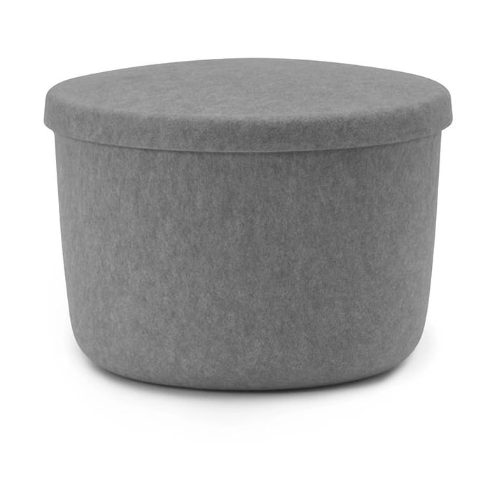 Puf Hide Storage pequeño - Gris - Normann Copenhagen