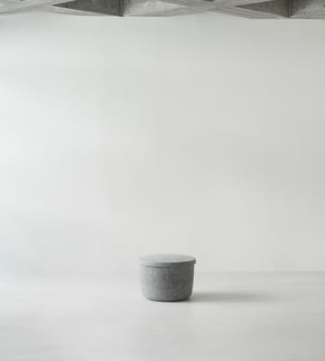 Puf Hide Storage pequeño - Gris - Normann Copenhagen