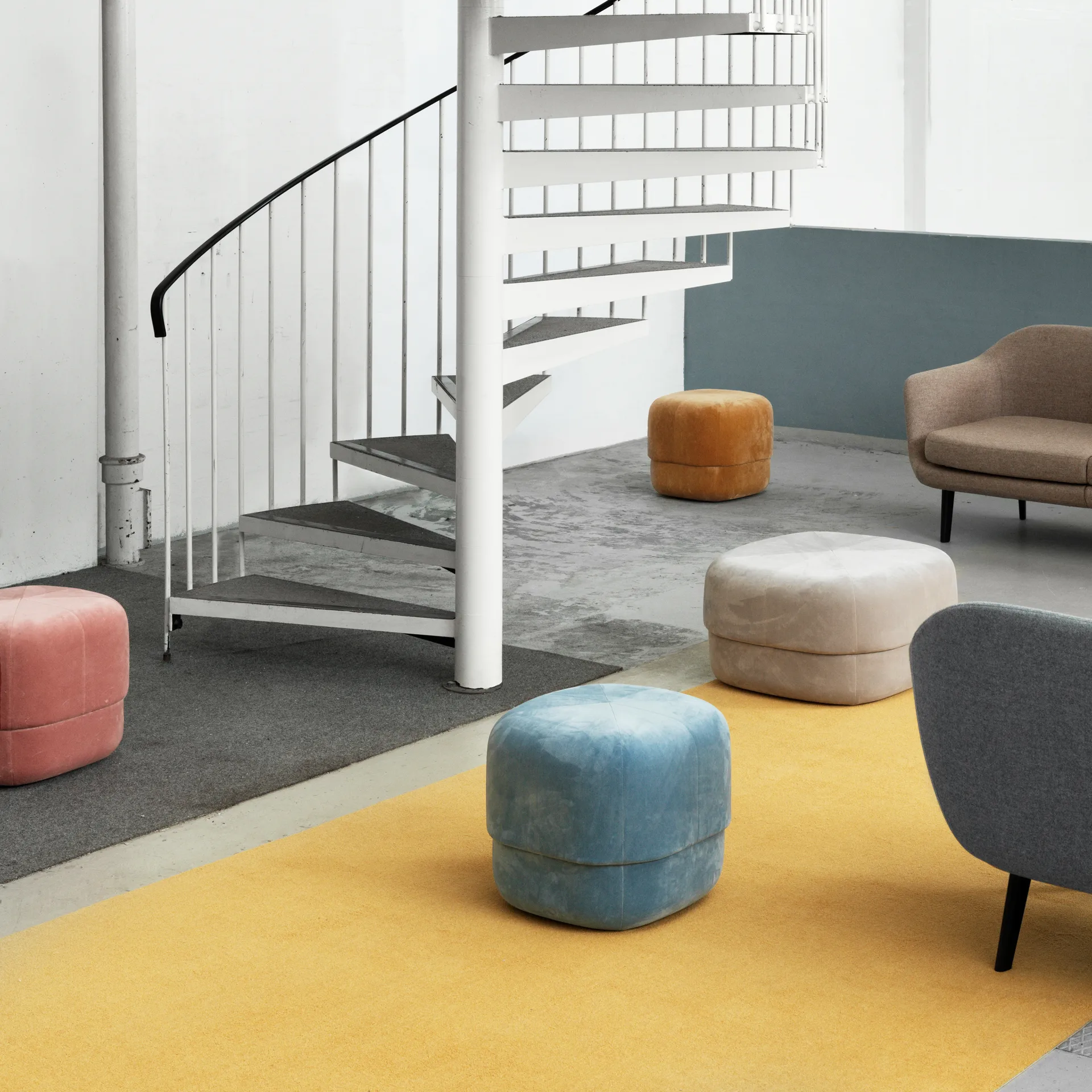 Puff Circus, amarillo Normann Copenhagen