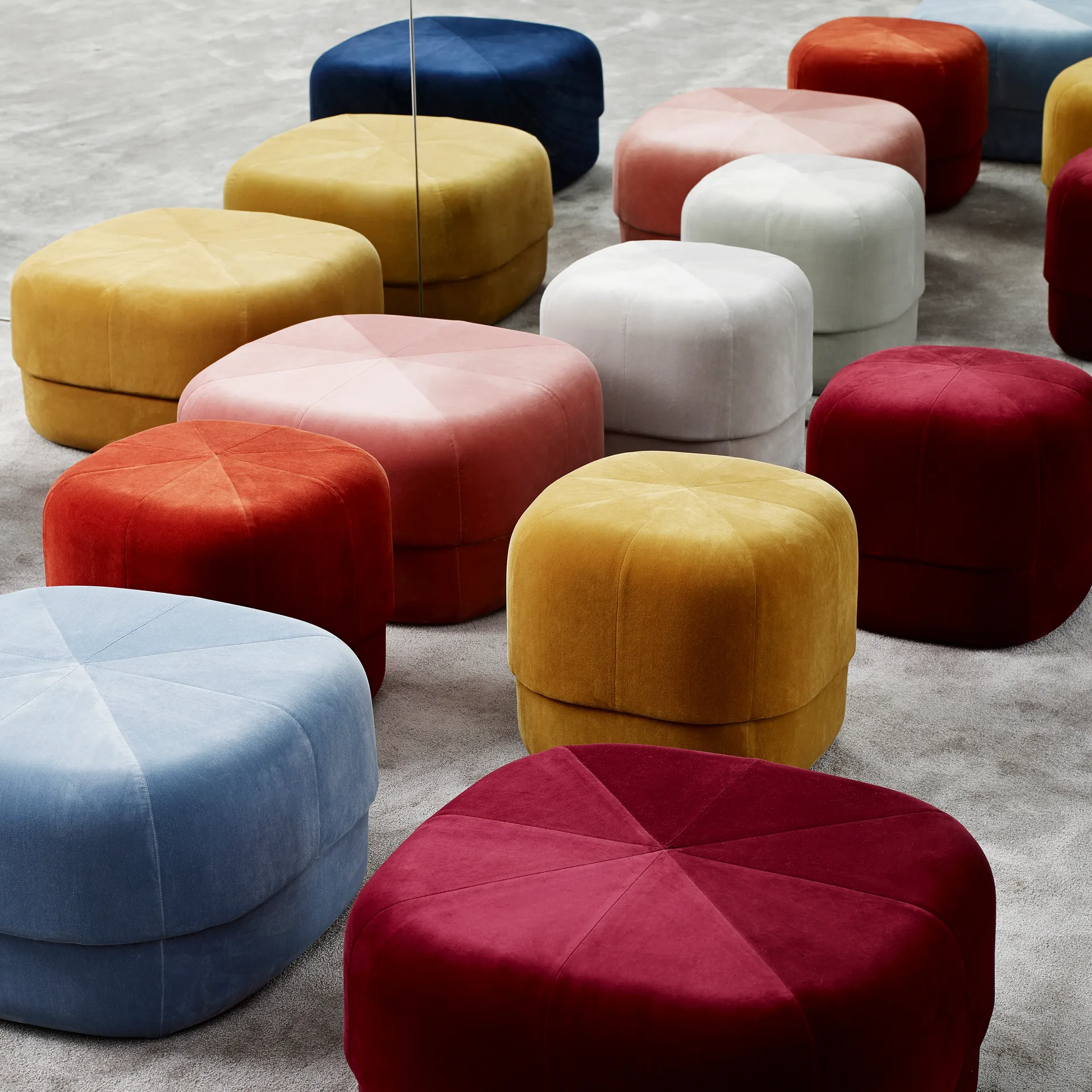 Puff Circus, amarillo Normann Copenhagen