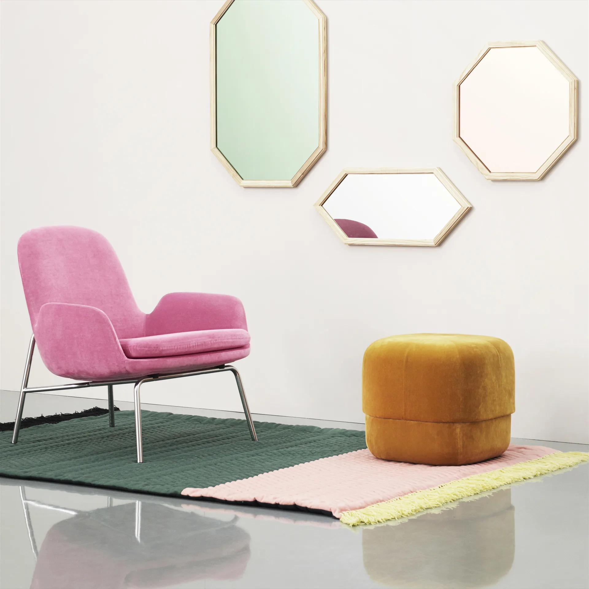 Puff Circus, amarillo Normann Copenhagen