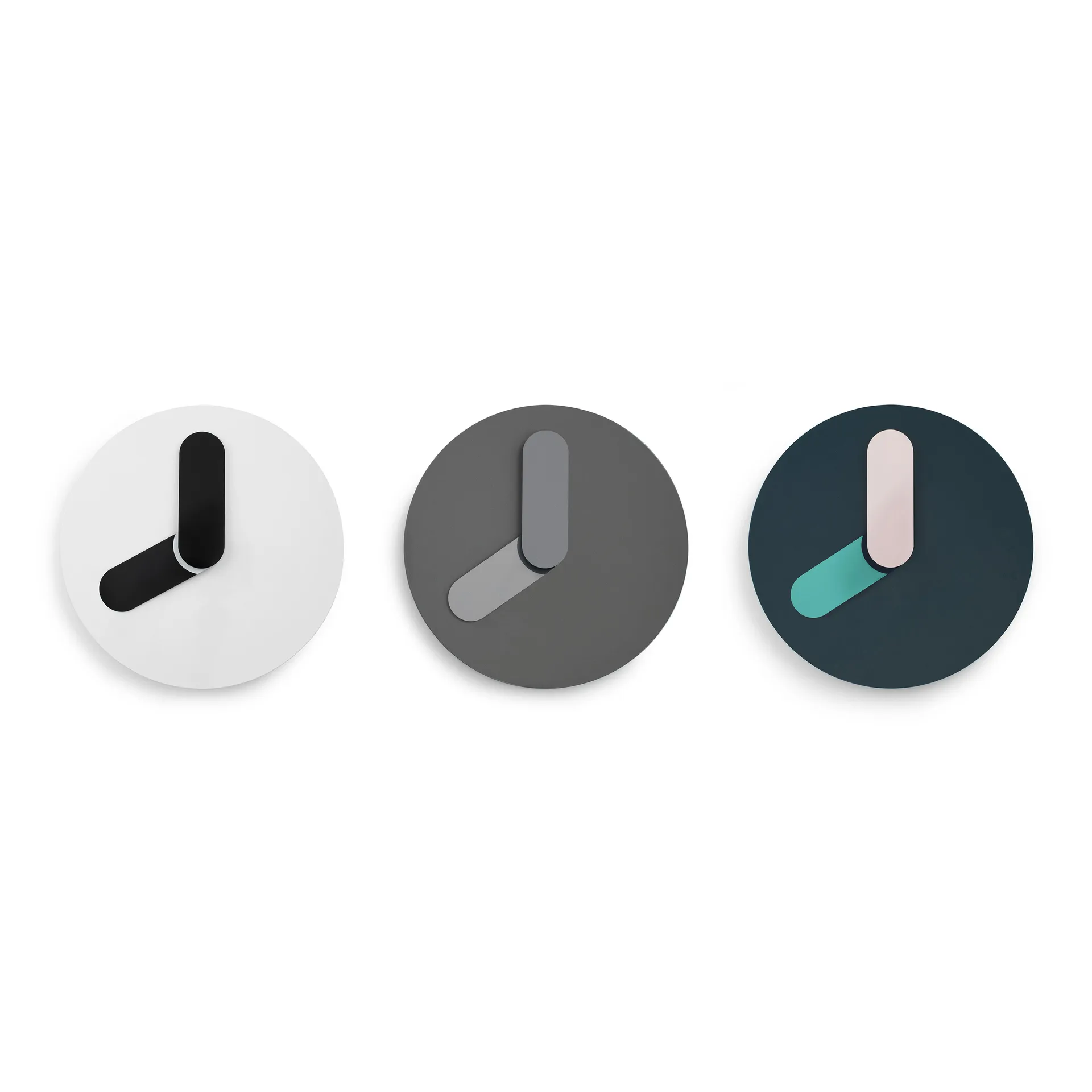 Reloj de pared Bold, blanco Normann Copenhagen