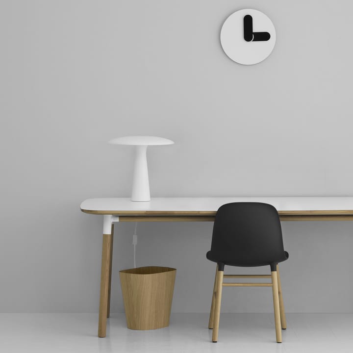 Reloj de pared Bold, blanco Normann Copenhagen