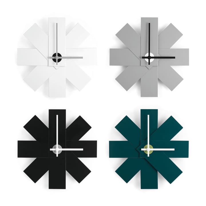 Reloj de pared Watch Me, negro Normann Copenhagen