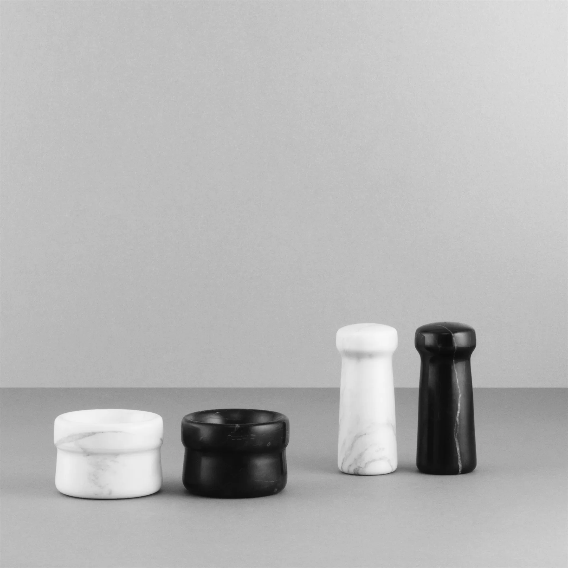 Salero y pimentero Craft, salero, blanco Normann Copenhagen