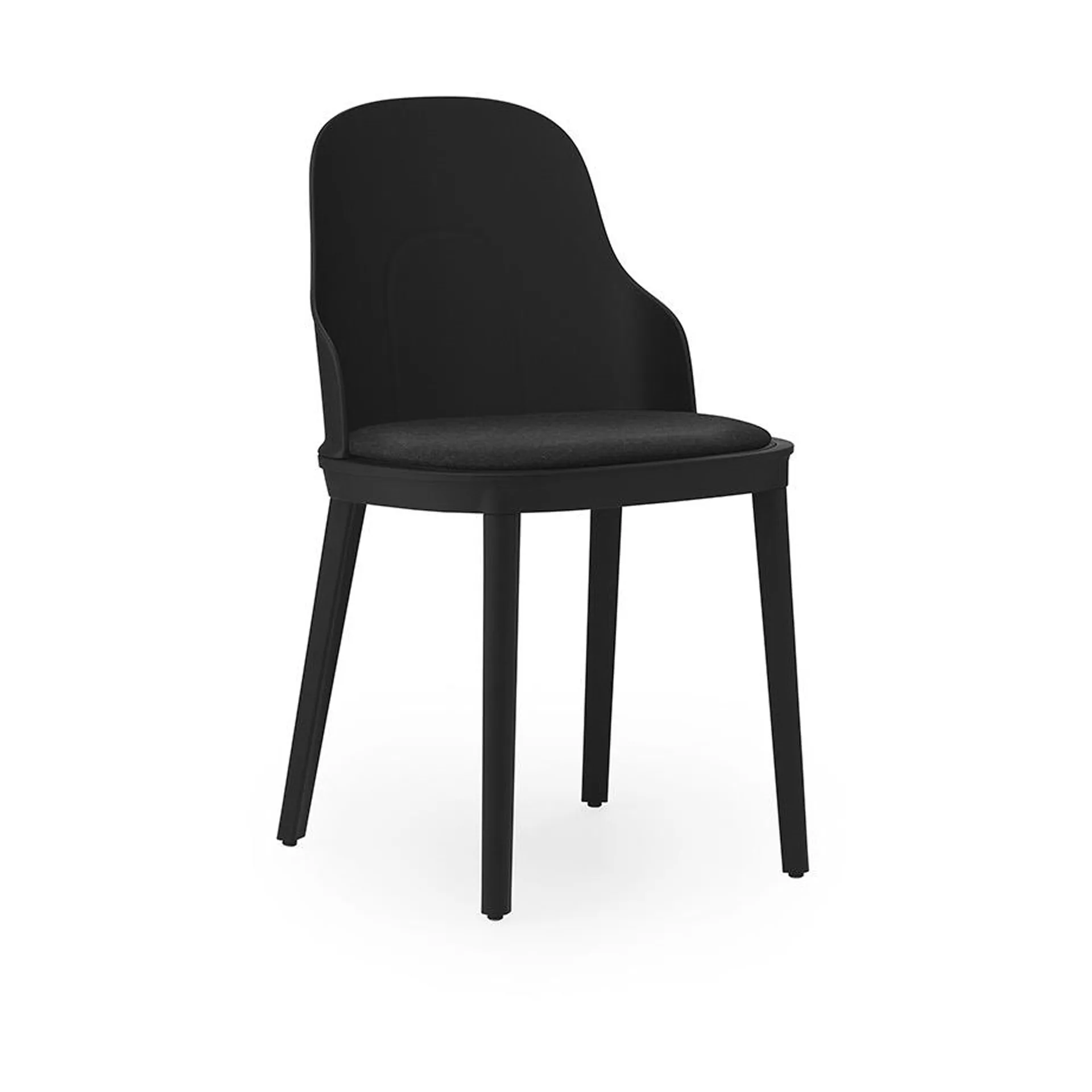 Silla Allez con cojín, Black Normann Copenhagen