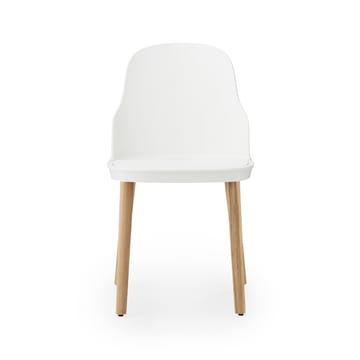 Silla Allez con patas de roble - blanco-roble - Normann Copenhagen