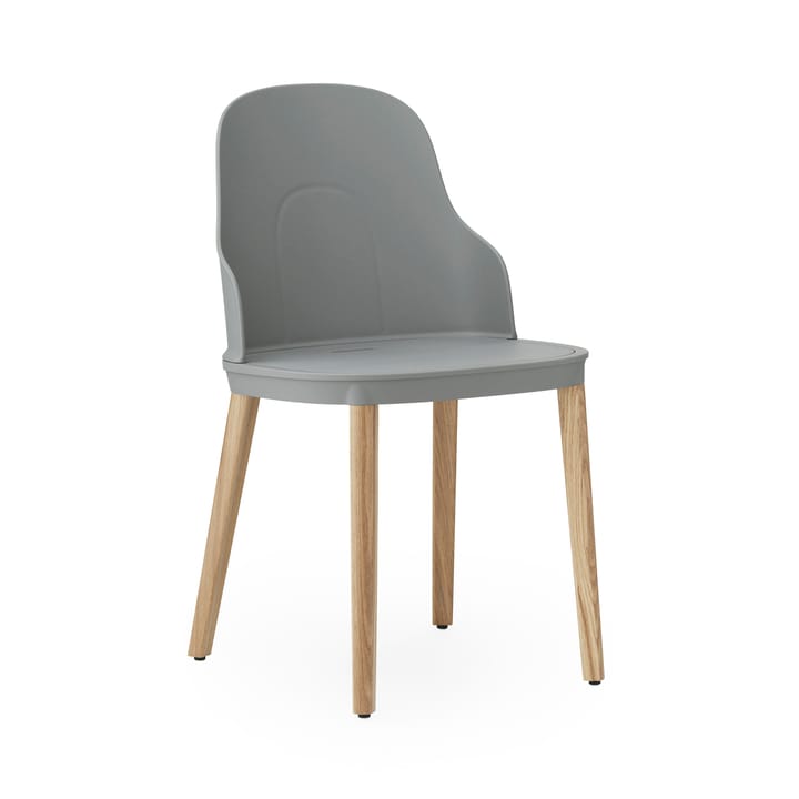 Silla Allez con patas de roble - gris-roble - Normann Copenhagen