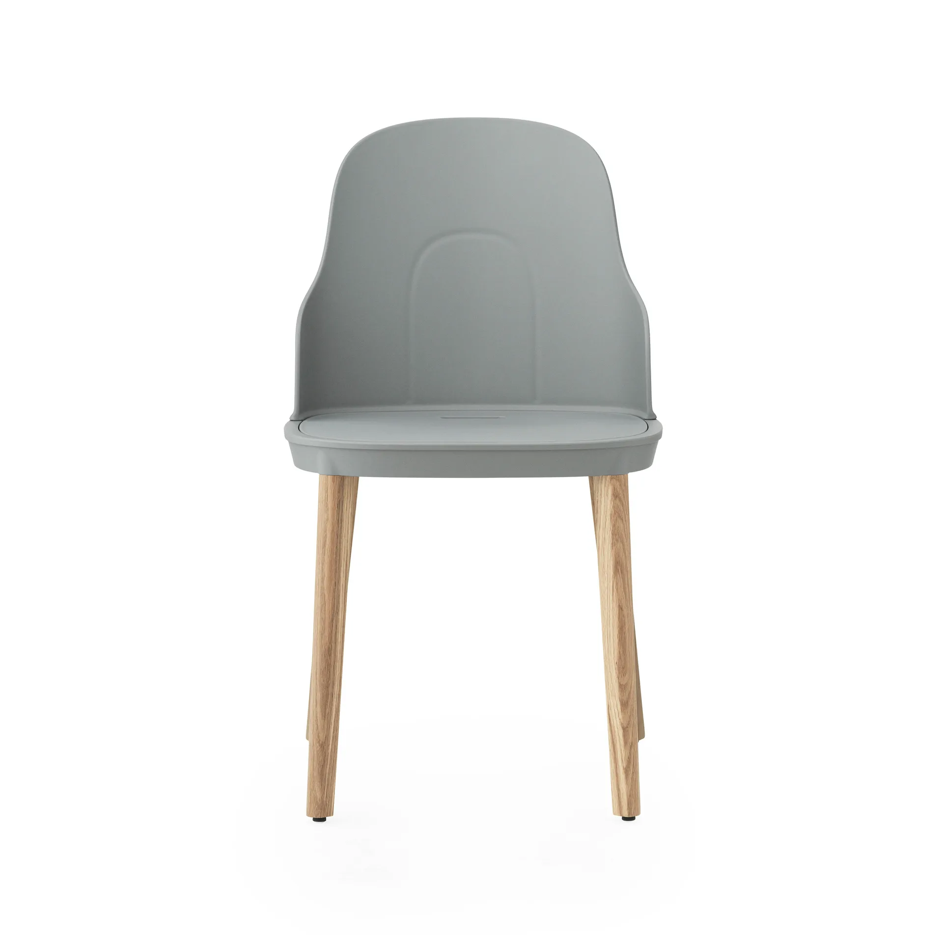 Silla Allez con patas de roble, gris-roble Normann Copenhagen