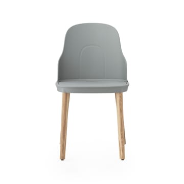 Silla Allez con patas de roble - gris-roble - Normann Copenhagen