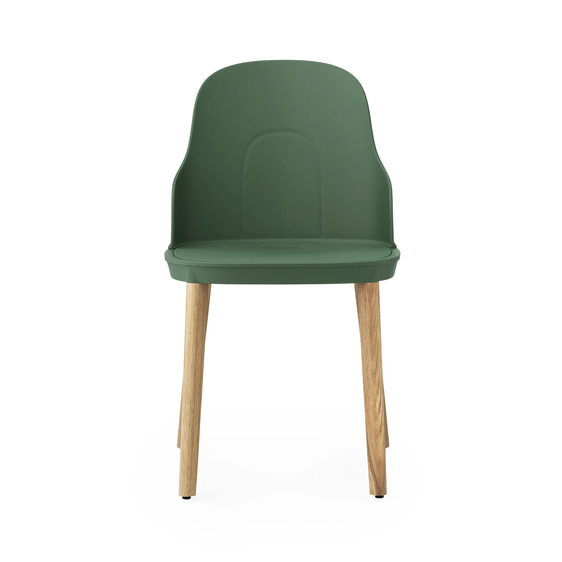 Silla Allez con patas de roble, Park green-roble Normann Copenhagen