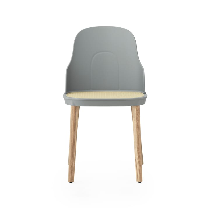 Silla Allez molded wicker, gris-roble Normann Copenhagen