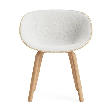 Silla asiento tapizado Mat Armchair - Hallingdal 110-hemp-beech - Normann Copenhagen