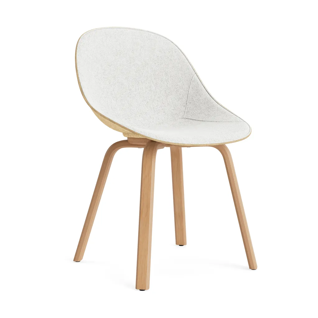 Silla asiento tapizado Mat Chair, Hallingdal 110-hemp-beech Normann Copenhagen